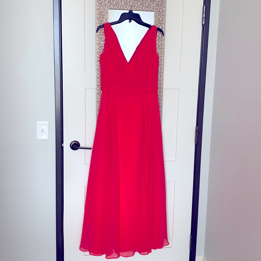 Allure Bridal Watermelon maxi dress